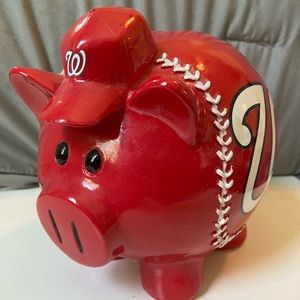 Washington Nationals Piggy Bank